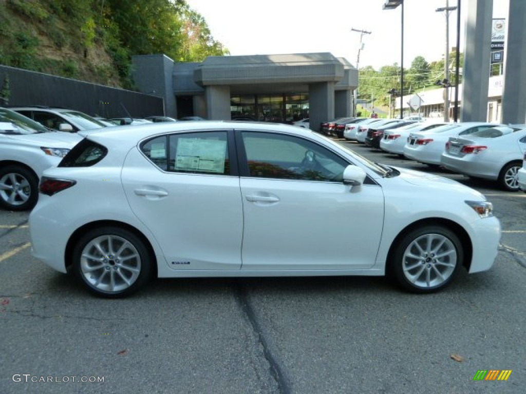 Starfire White Pearl 2011 Lexus CT 200h Hybrid Premium Exterior Photo #54575886