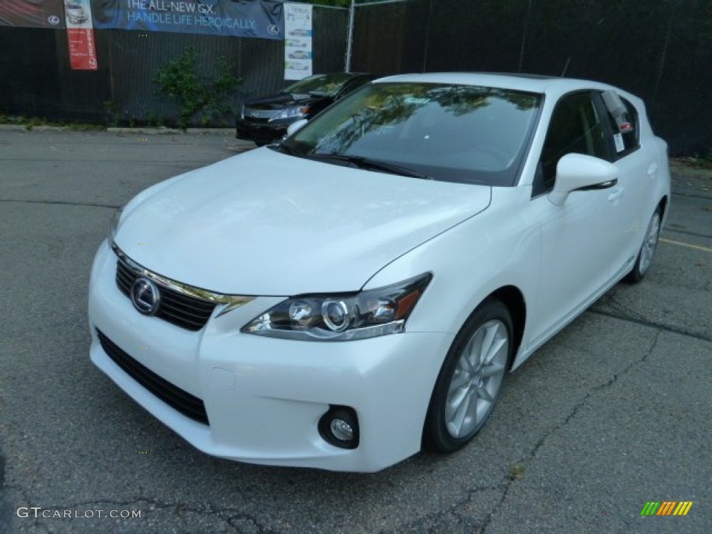 Starfire White Pearl 2011 Lexus CT 200h Hybrid Premium Exterior Photo #54575895