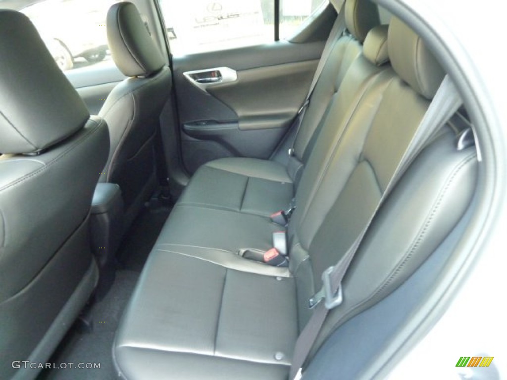 2011 CT 200h Hybrid Premium - Starfire White Pearl / Black photo #11