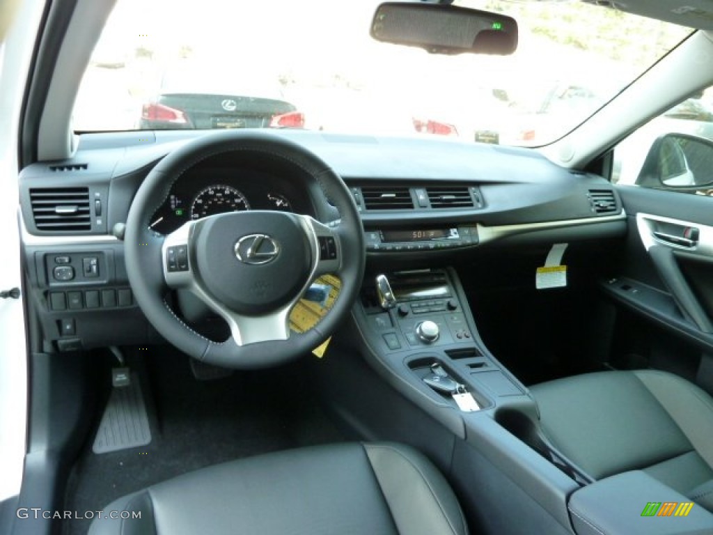 Black Interior 2011 Lexus CT 200h Hybrid Premium Photo #54575907