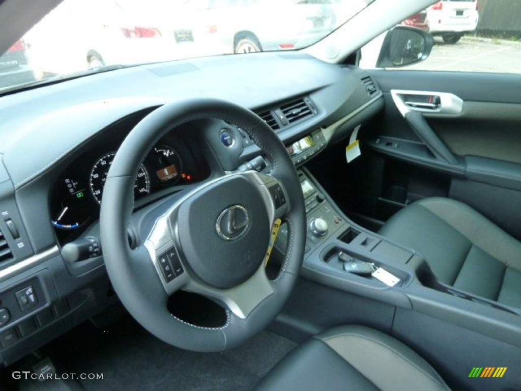 Black Interior 2011 Lexus CT 200h Hybrid Premium Photo #54575916