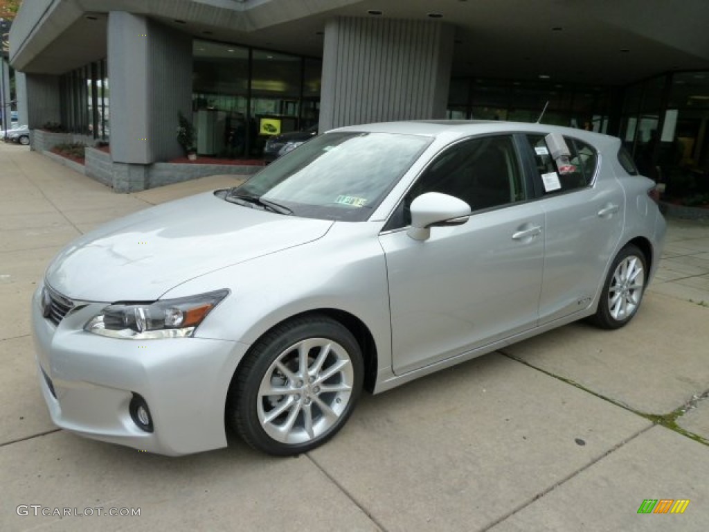 Tungsten Pearl 2011 Lexus CT 200h Hybrid Premium Exterior Photo #54576018