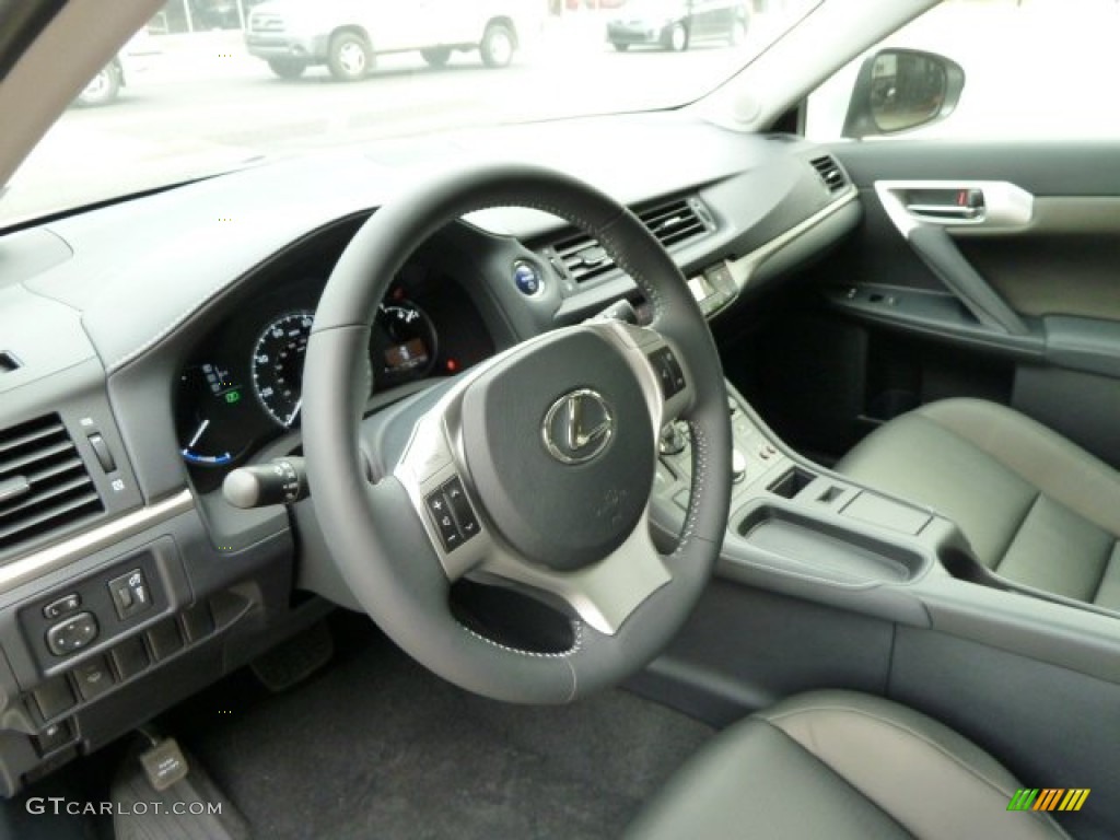 Black Interior 2011 Lexus Ct 200h Hybrid Premium Photo