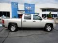 2008 Silver Birch Metallic Chevrolet Silverado 1500 LT Crew Cab 4x4  photo #8