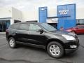 2012 Black Granite Metallic Chevrolet Traverse LT AWD  photo #1
