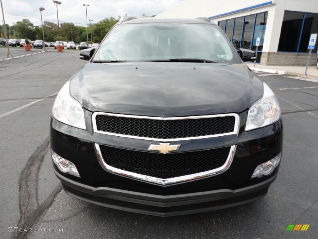 2012 Traverse LT AWD - Black Granite Metallic / Ebony photo #2