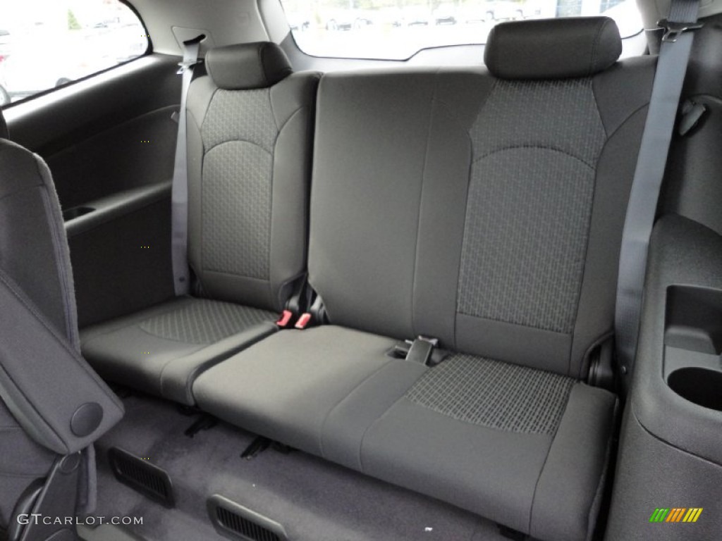 Ebony Interior 2012 Chevrolet Traverse LT AWD Photo #54576381