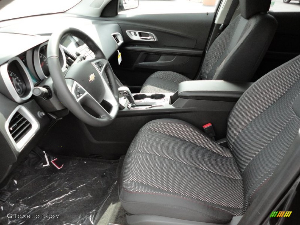Jet Black Interior 2012 Chevrolet Equinox LT AWD Photo #54576432