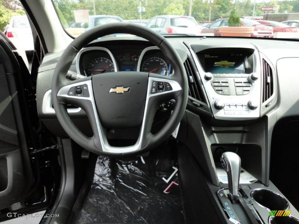 2012 Chevrolet Equinox LT AWD Jet Black Dashboard Photo #54576435