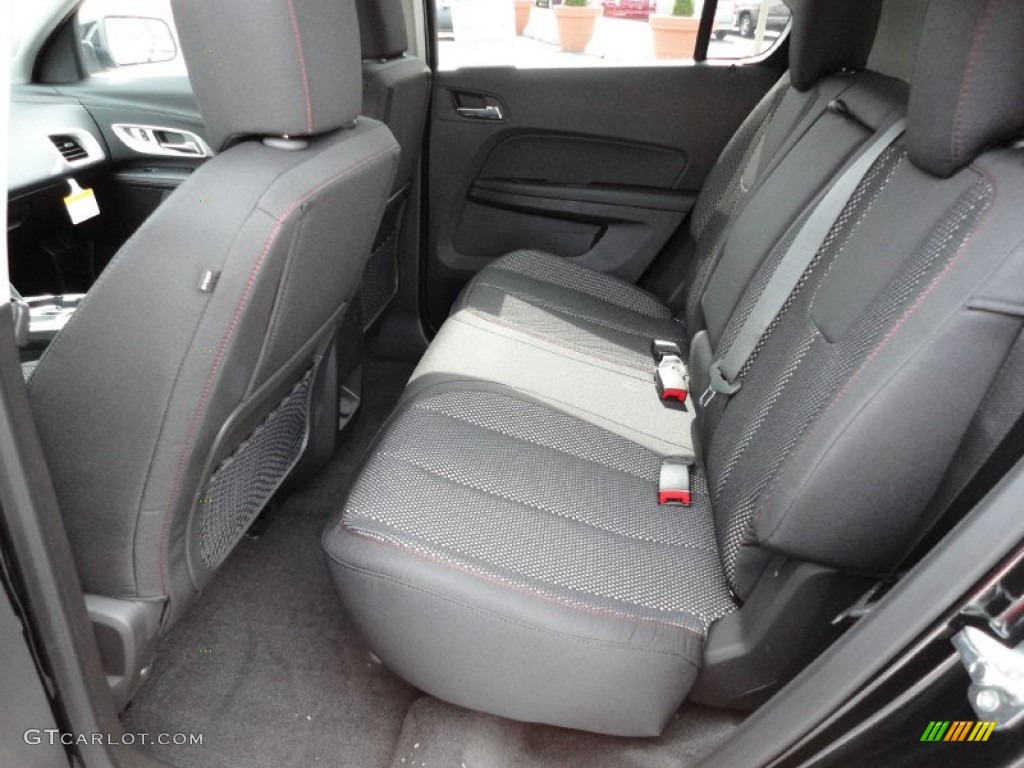 Jet Black Interior 2012 Chevrolet Equinox LT AWD Photo #54576441