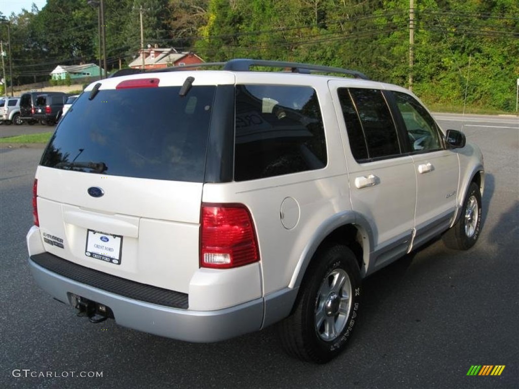 2002 Explorer Limited 4x4 - Oxford White / Medium Parchment photo #6