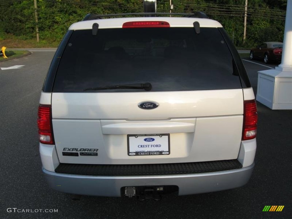 2002 Explorer Limited 4x4 - Oxford White / Medium Parchment photo #7