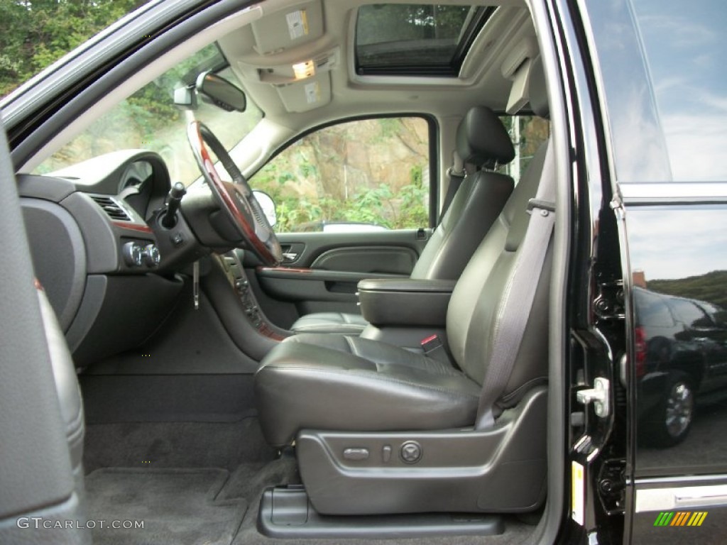 Ebony Interior 2010 Cadillac Escalade Hybrid AWD Photo #54579005