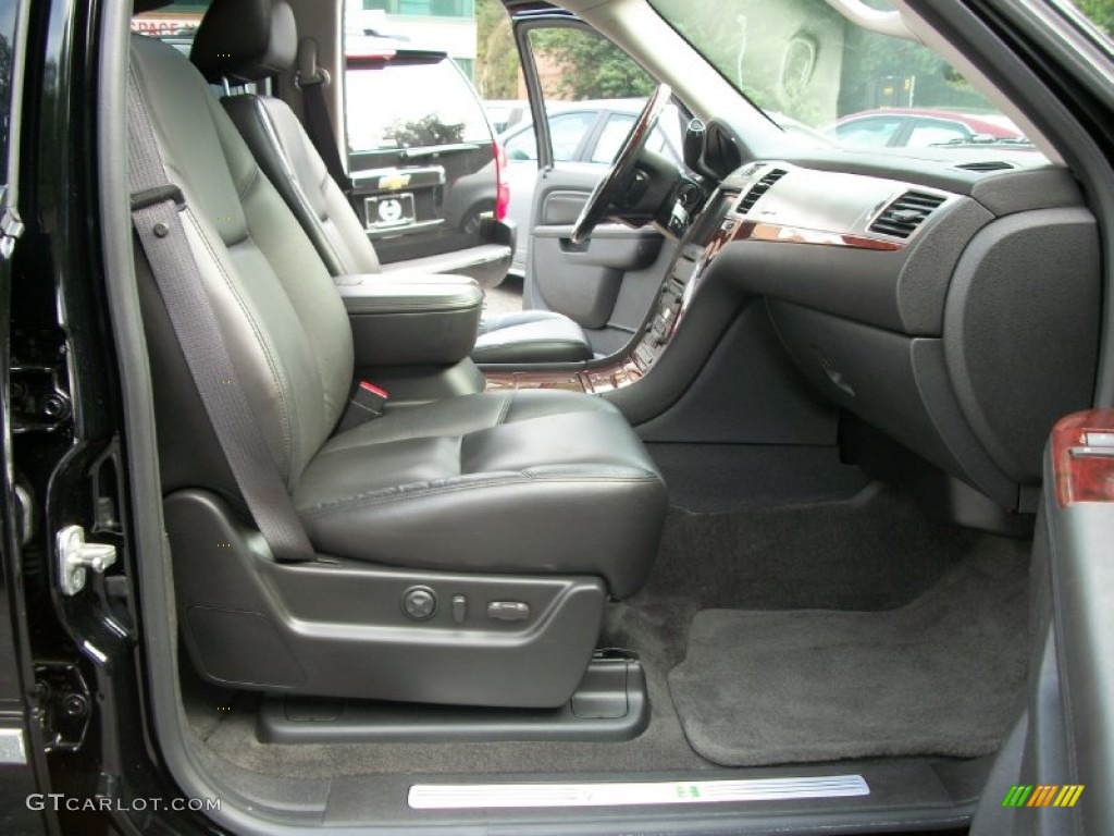 Ebony Interior 2010 Cadillac Escalade Hybrid AWD Photo #54579014