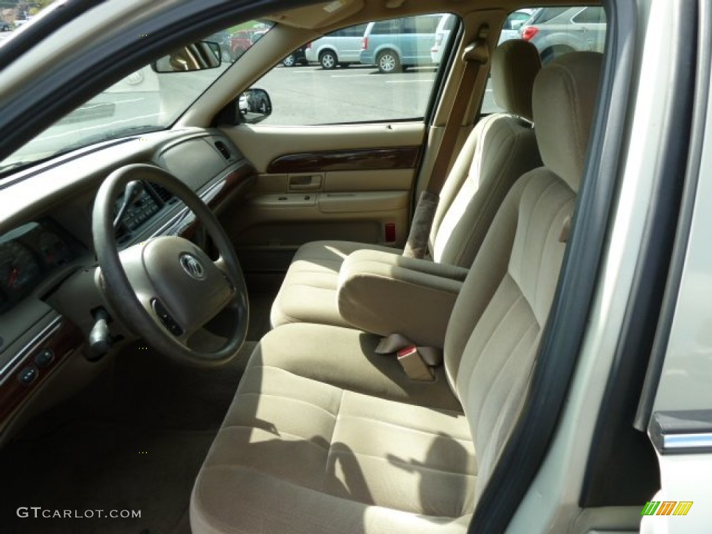 2004 Grand Marquis GS - Silver Birch Metallic / Medium Parchment photo #8