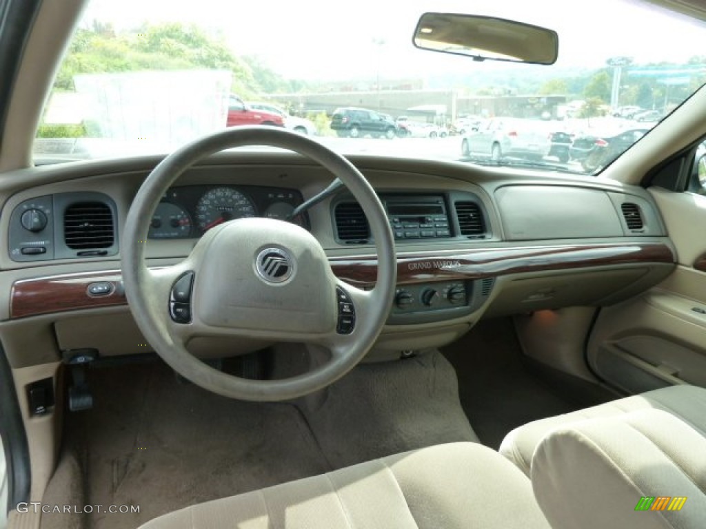 2004 Grand Marquis GS - Silver Birch Metallic / Medium Parchment photo #10