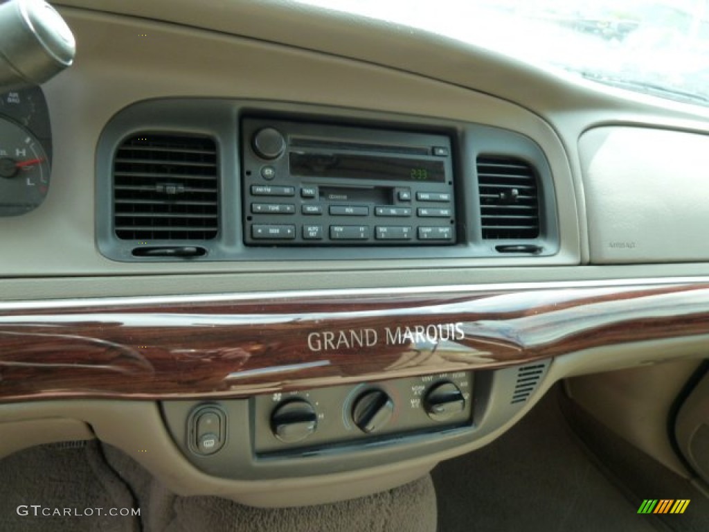 2004 Grand Marquis GS - Silver Birch Metallic / Medium Parchment photo #13