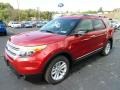 Red Candy Metallic 2012 Ford Explorer XLT 4WD Exterior