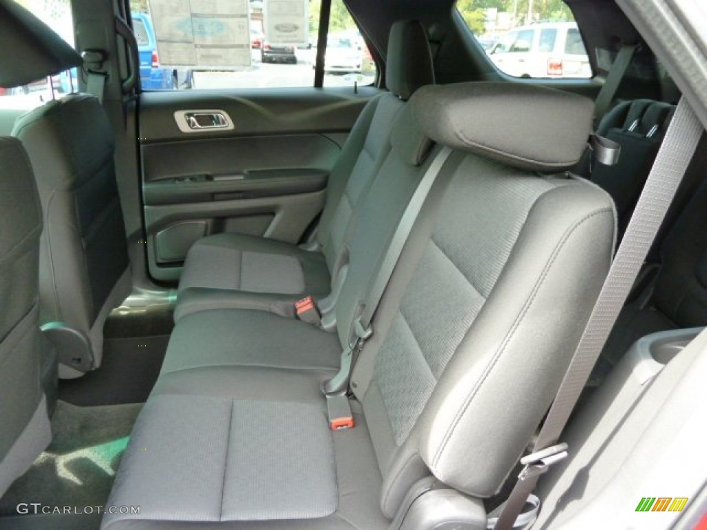Charcoal Black Interior 2012 Ford Explorer XLT 4WD Photo #54579497