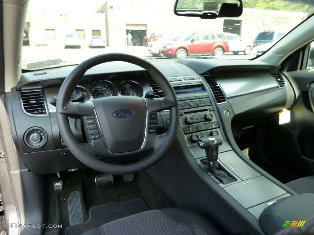 2012 Ford Taurus SEL Charcoal Black Dashboard Photo #54579645