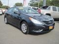 Pacific Blue Pearl - Sonata GLS Photo No. 4