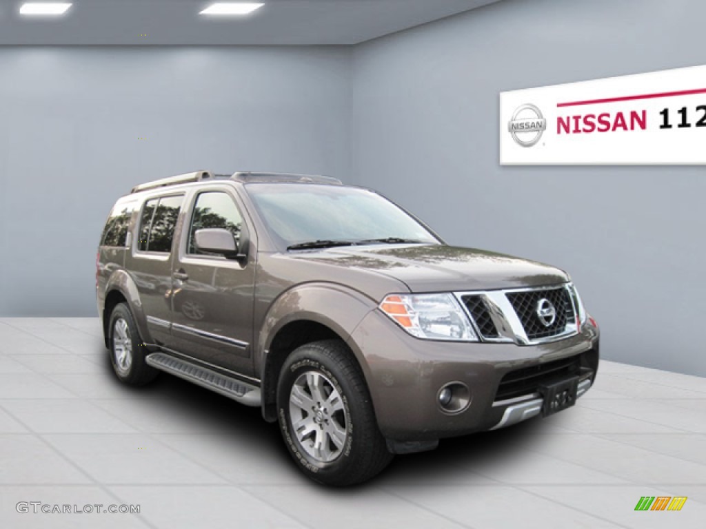2008 Pathfinder LE 4x4 - Mocha / Russet Brown photo #4