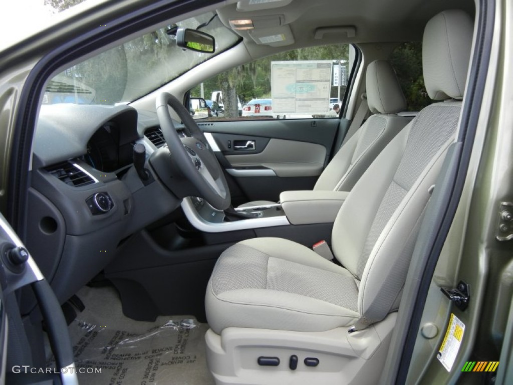 Medium Light Stone Interior 2012 Ford Edge SEL Photo #54580225