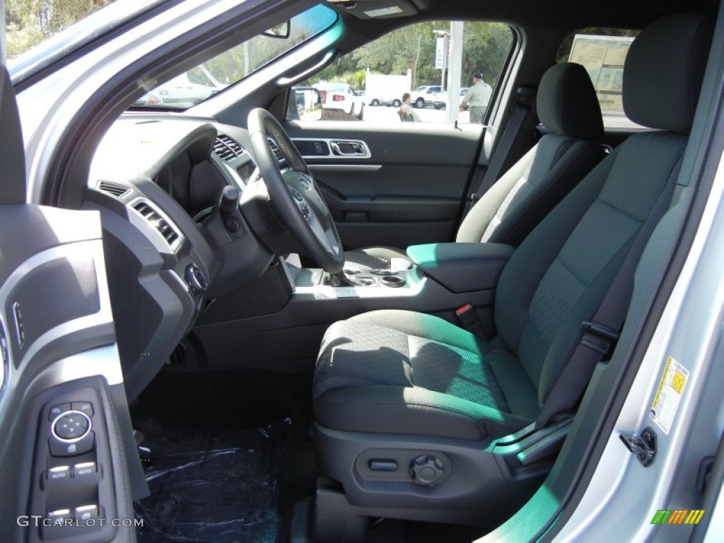 Charcoal Black Interior 2012 Ford Explorer XLT Photo #54580337
