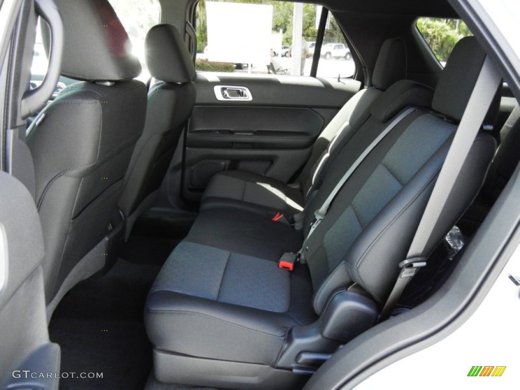 Charcoal Black Interior 2012 Ford Explorer XLT Photo #54580346