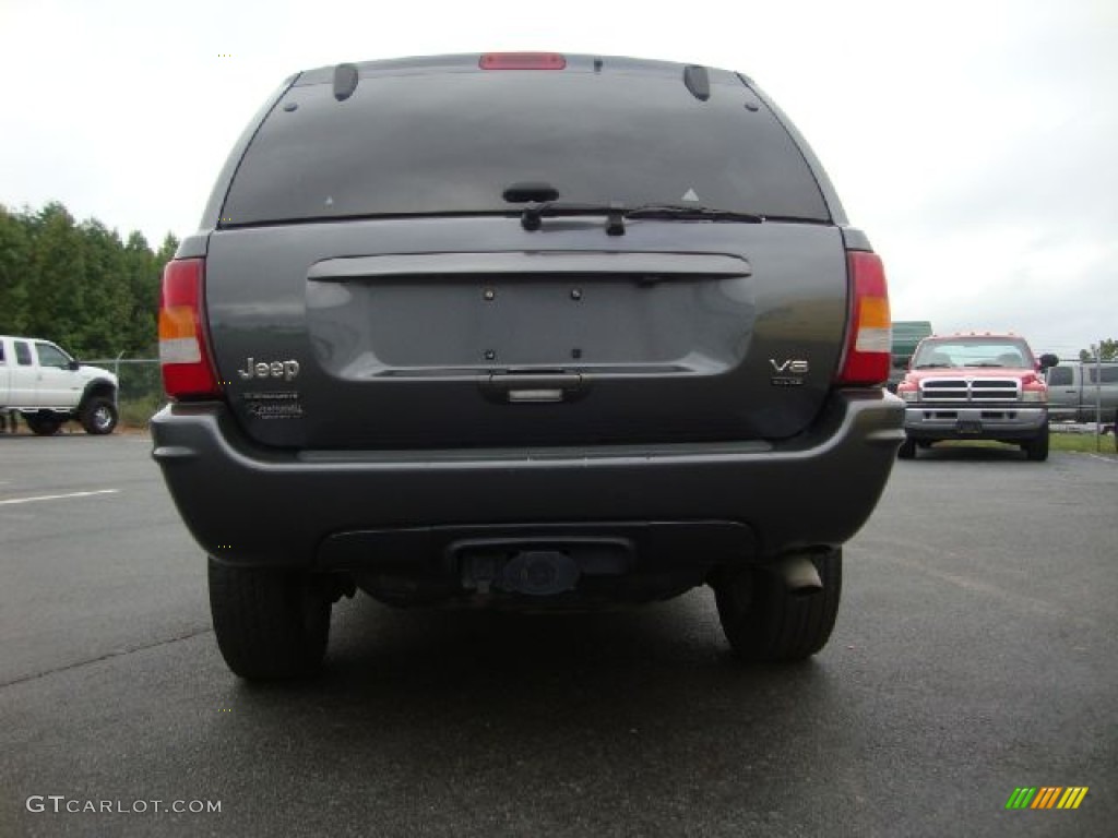 2003 Grand Cherokee Overland 4x4 - Graphite Metallic / Dark Slate Gray/Light Slate Gray photo #4
