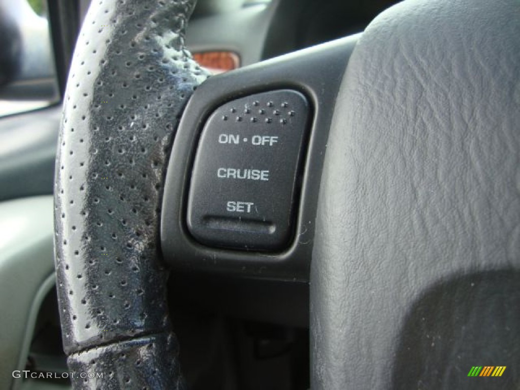 2003 Grand Cherokee Overland 4x4 - Graphite Metallic / Dark Slate Gray/Light Slate Gray photo #27