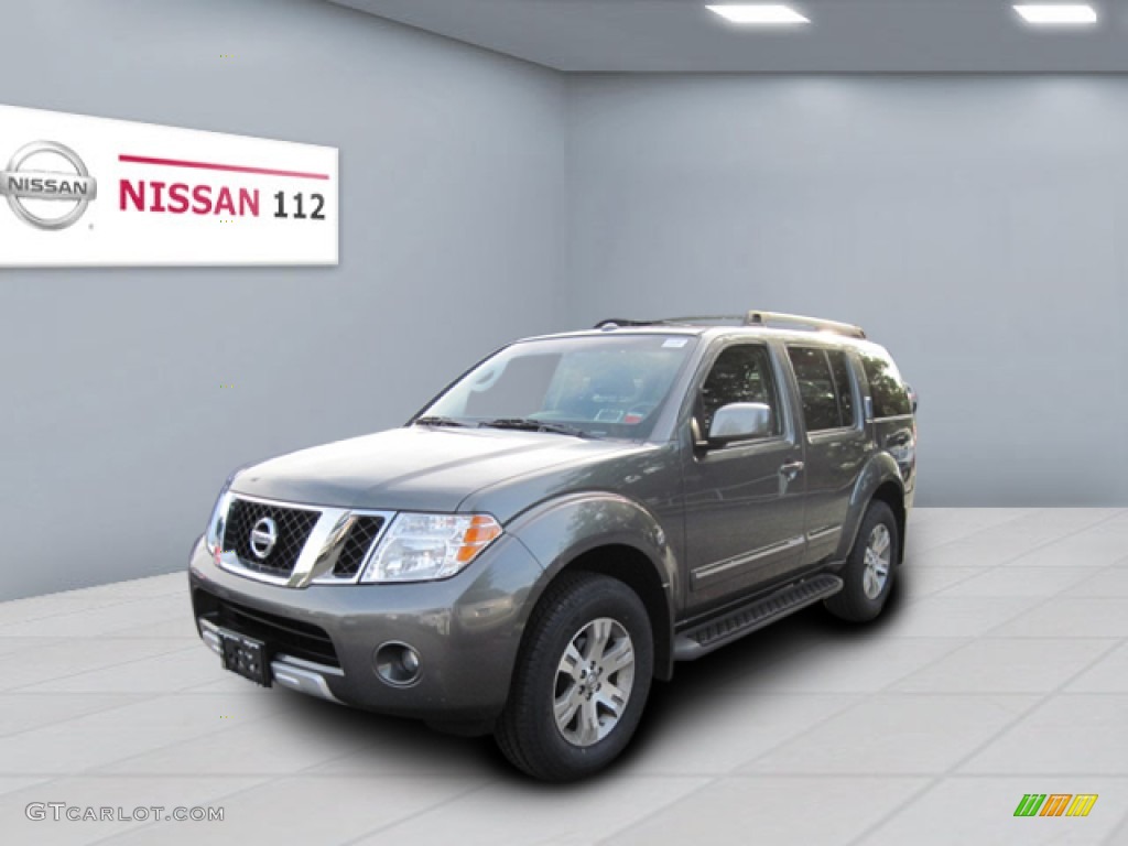 2008 Pathfinder LE 4x4 - Storm Gray / Graphite photo #1