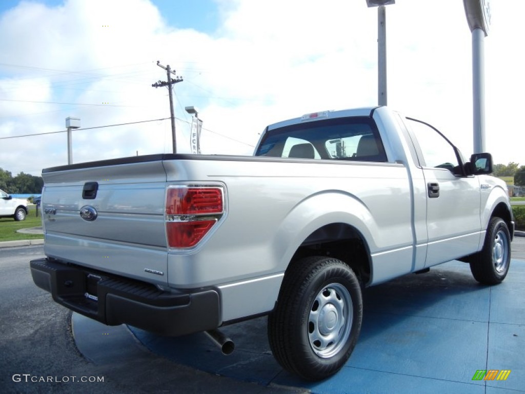 Ingot Silver Metallic 2011 Ford F150 XL Regular Cab Exterior Photo #54581279