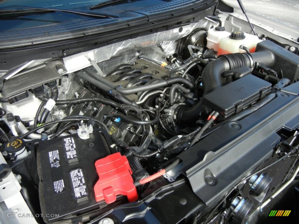 2011 Ford F150 XL Regular Cab 5.0 Liter Flex-Fuel DOHC 32-Valve Ti-VCT V8 Engine Photo #54581348