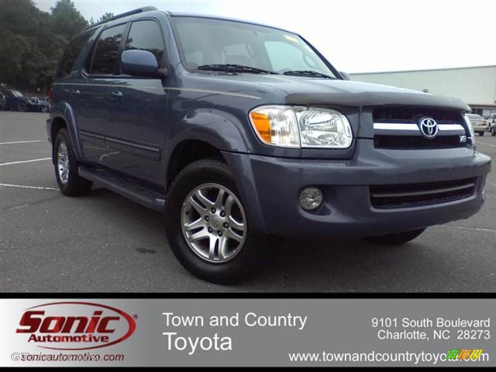 2006 Sequoia Limited - Bluesteel Mica / Taupe photo #1