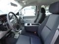 2012 Chevrolet Silverado 3500HD Dark Titanium Interior Front Seat Photo