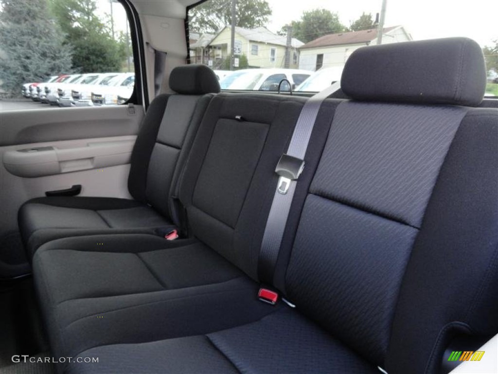2012 Chevrolet Silverado 3500HD WT Crew Cab 4x4 Rear Seat Photos