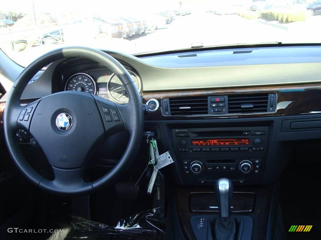 2007 3 Series 328xi Sedan - Titanium Silver Metallic / Black photo #11