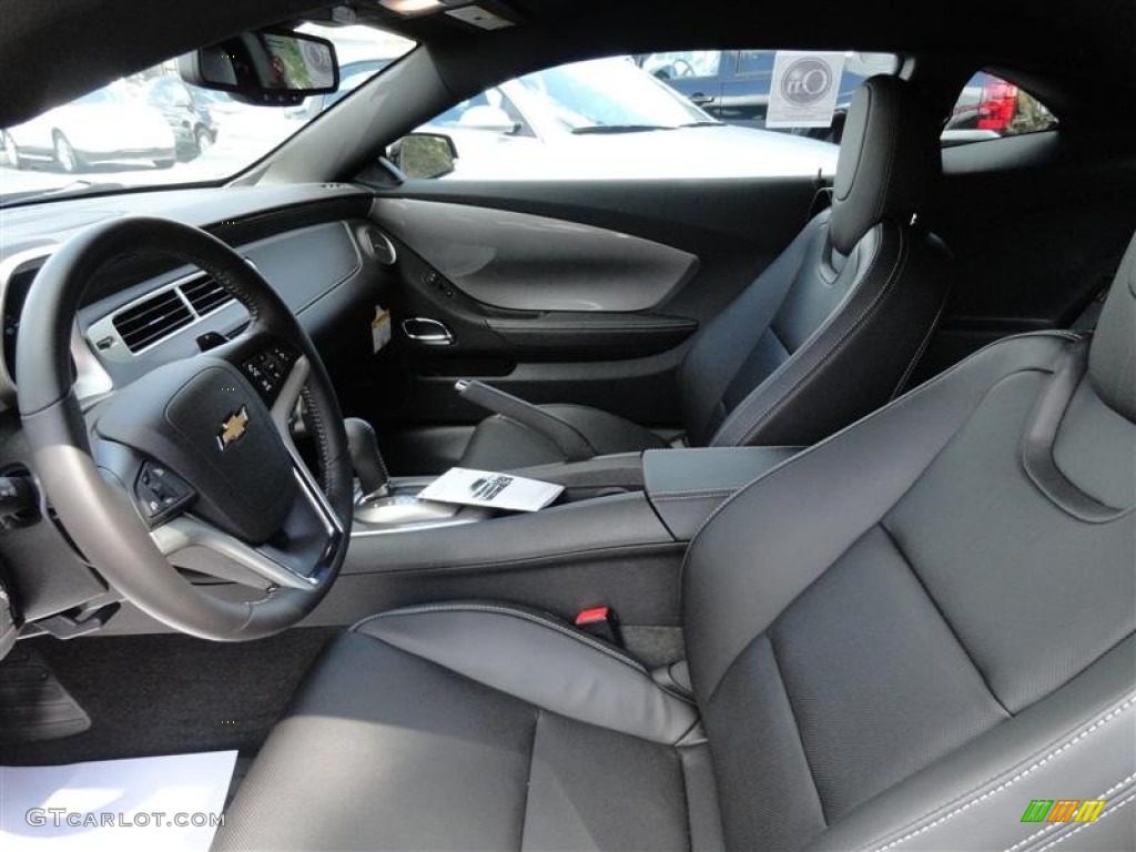 Black Interior 2012 Chevrolet Camaro Lt Rs Coupe Photo