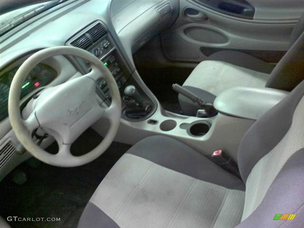 2003 Mustang V6 Coupe - True Blue Metallic / Dark Charcoal photo #13