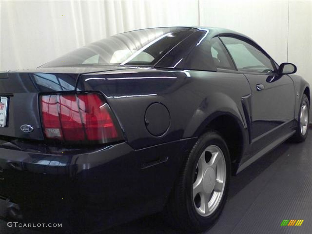 2003 Mustang V6 Coupe - True Blue Metallic / Dark Charcoal photo #16