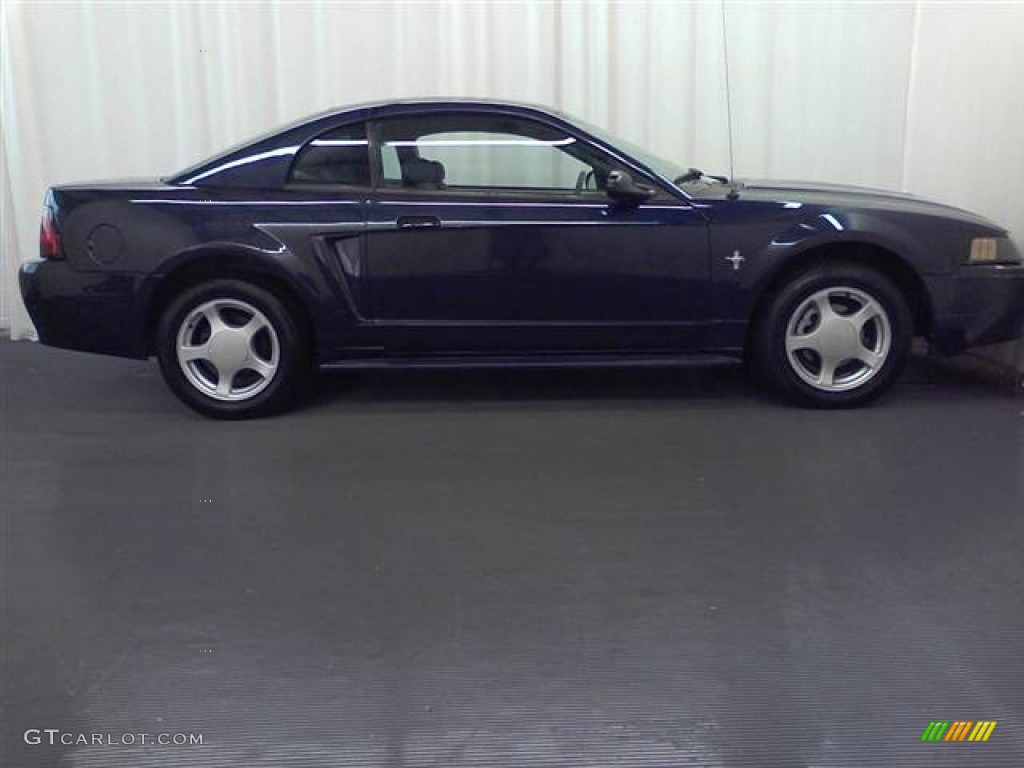 2003 Mustang V6 Coupe - True Blue Metallic / Dark Charcoal photo #17