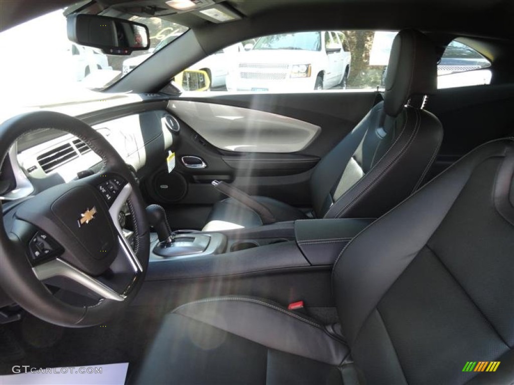 Black Interior 2012 Chevrolet Camaro LT/RS Coupe Photo #54582167