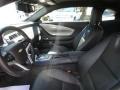 Black 2012 Chevrolet Camaro LT/RS Coupe Interior Color