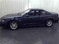 2003 True Blue Metallic Ford Mustang V6 Coupe  photo #18