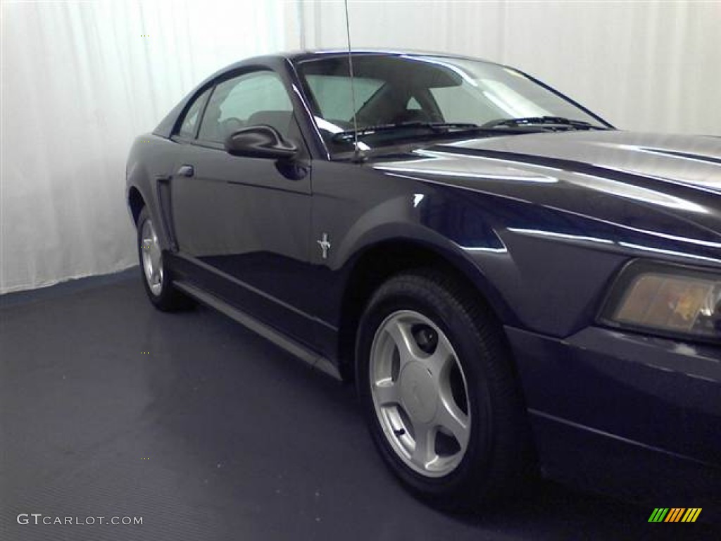 2003 Mustang V6 Coupe - True Blue Metallic / Dark Charcoal photo #20
