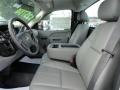 Dark Titanium 2011 Chevrolet Silverado 2500HD Regular Cab Interior Color