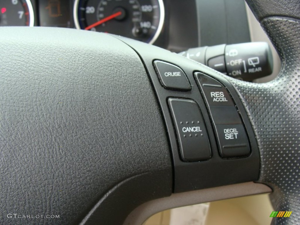 2008 CR-V EX 4WD - Borrego Beige Metallic / Ivory photo #28