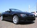 2006 Jet Black BMW 6 Series 650i Convertible  photo #7