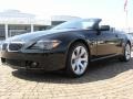 2006 Jet Black BMW 6 Series 650i Convertible  photo #9